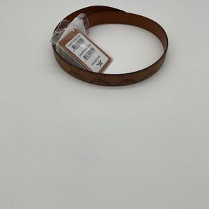 MCM Aren Belt 1" In Lauretos-80 cm Brown